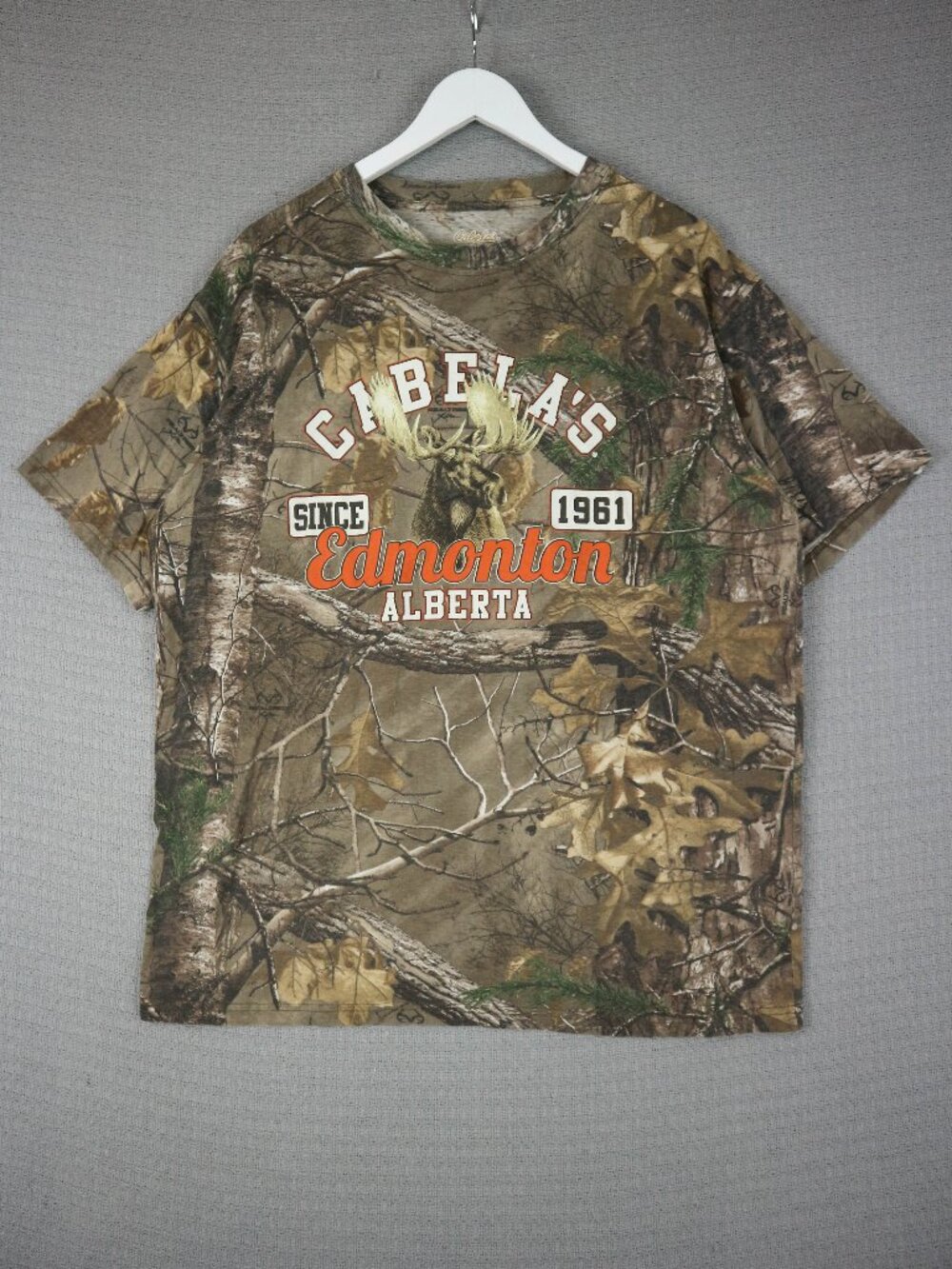 Cabela's Camo Edmonton Shirt Mens XL